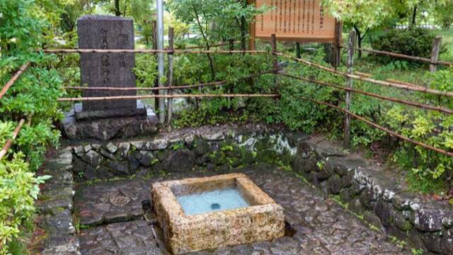 加賀野八幡神社自噴井